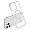 For iPhone 15 Pro Max Phone Case Compatible with MagSafe Glitter PC+TPU Hybrid Shockproof Cover