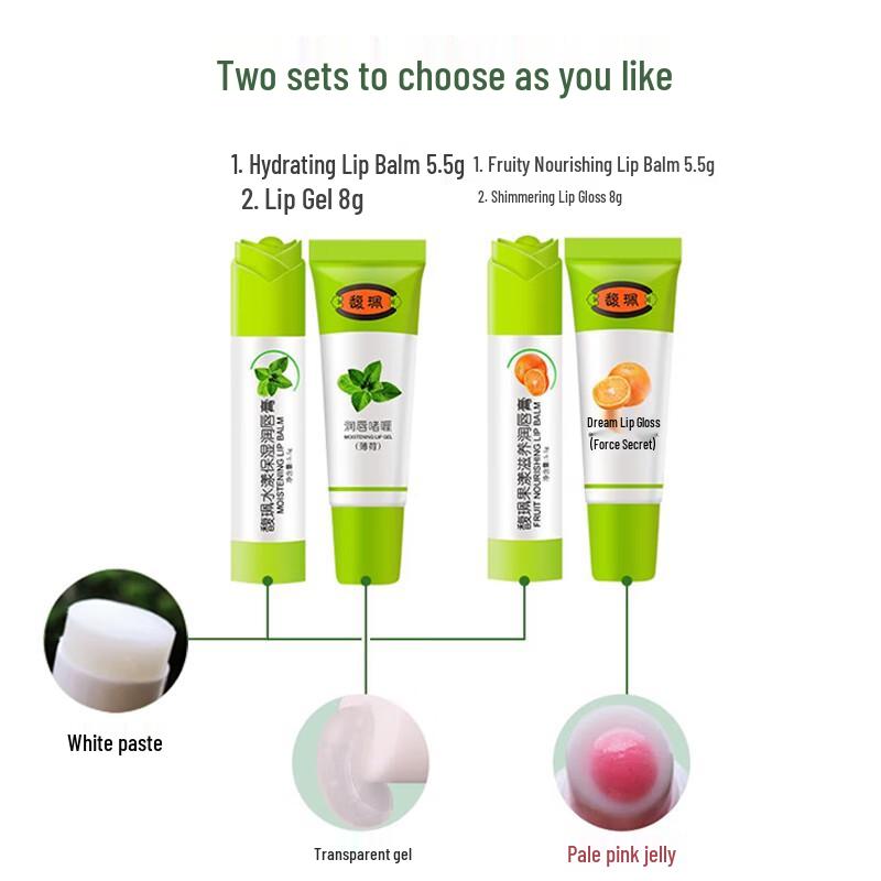Fupei Moisturizing Lip Care Set