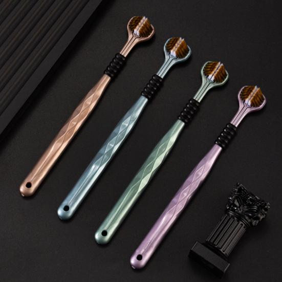 Зубная щетка для ухода за деснами, выступающие точки, чистое покрытие на языке, щетка для чистки с мягкой щетиной