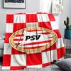 1 шт. Фланелевое одеяло с принтом Philips Sport Vereniging, Высококачественное, Для всех сезонов, Декор для дома, Тепло и комфорт, Идеально для рождественских подарков