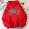 1898 Brooklyn, New York USA City Funny Printing Males Hoody Warm Oversize Comfortable Sportwear Loose Casual Fashion Mens Hooded