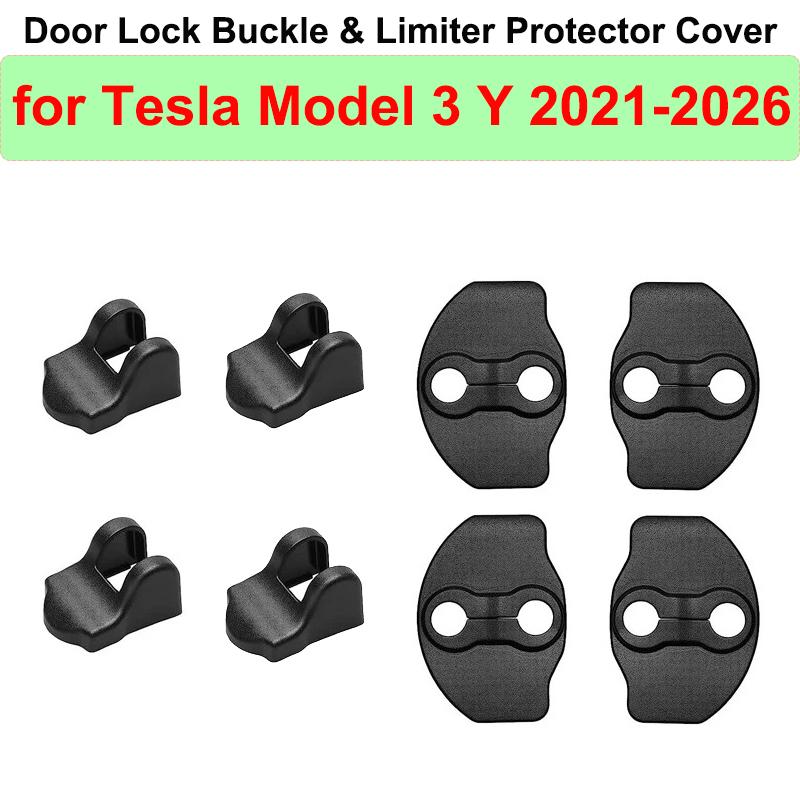 for Tesla Model Y Juniper Launch 2026 Door Lock Stop Cover Anti-rust Protection Cover Model 3 Highland 2024 Door Limiter Protect
