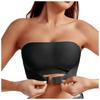 Женский strapless Push Up Невидимый Без спинки Поднимающий Бандо Бесшовный Передняя застежка Нескользящий Strapless Бюстгальтер для свадебного платья