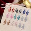 50Pcs Mixed Nail Snake Decorations Ornament Flash Nail Charm Simulation Resin Accessories Diy Manicure Decorations