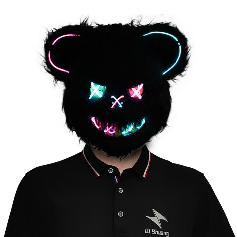 Glowing Halloween Bloody Animal Party Mask
