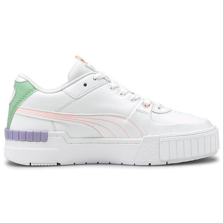 Puma Cali Sport Pastel Mix - Кроссовки Elektro Peach Women White 375051-01