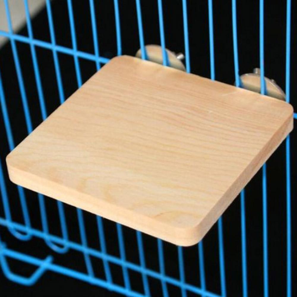 Клетка для волнистого попугайчика и хомяка Измельчитель лап Товары для домашних животных Стойка для попугая Насесты для птиц Платформа Деревянная подставка Платформа