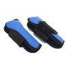 Horse Tendon Boots PU Thicken Shell Boots Horse Leg Protection for Jumping Riding CompetitionBlue L Front
