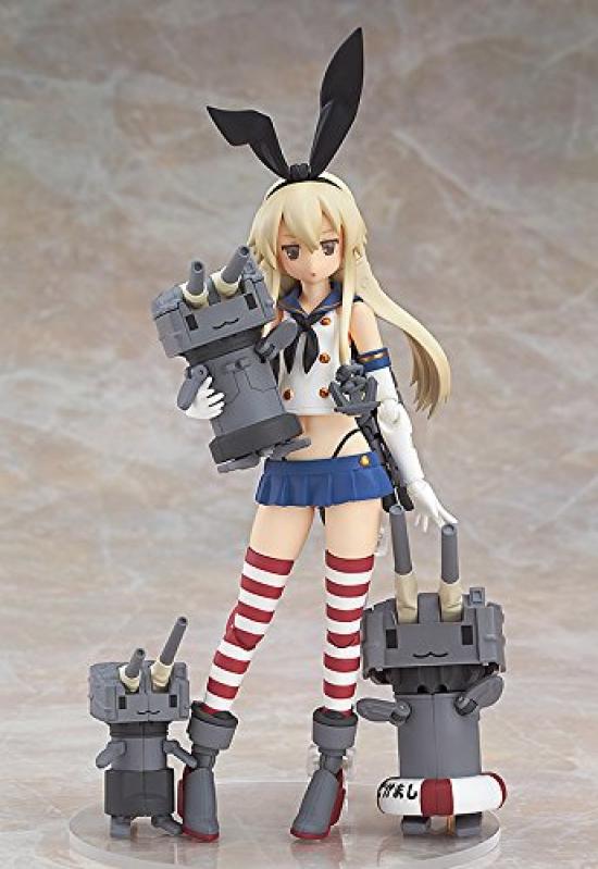 Kantai Collection Гокин Шимаказе раскрашенная подвижная фигурка -KanColle- Немасштабная ABS и ПВХ и литье под давлением