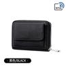 Genuine Leather RFID-Blocking Wallet Men Women Multi-Slot Card Holder With Coin Pouch Minimalist Design