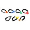 Car Tow Rope Shackle w/Winch Snatch Recovery Ring, Synthetic