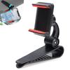 Car Sun Visor Phone Holder 360 Degree Rotation Mount Stand Universal Car Navigation Stand Clip for Iphone 14 13 Xiaomi Samsung