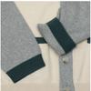Bonpoint Two Tone V Neck Kids Cardigan C05bcak00002