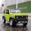 1:24 Suzuki Jimny Off Road SUV Alloy Diecast Модель автомобиля Звук и Свет Коллекция Дисплей Хобби Украшения Подарки Для Парня