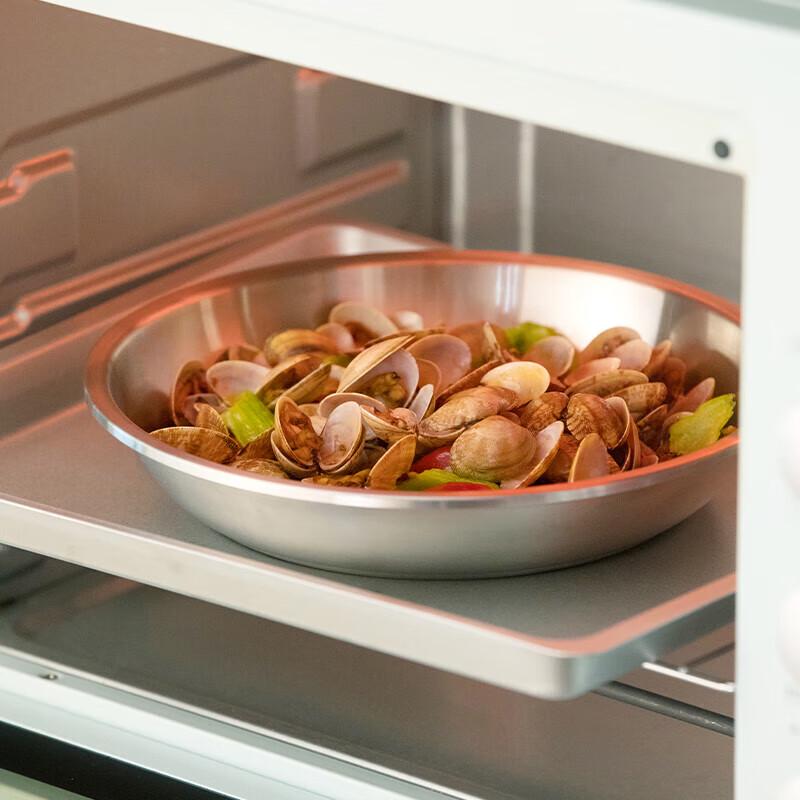 304 Stainless Steel Deep Round Plate