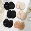 Ball of Foot Cushion Socks Women's Toe Cover with Padding No Show Half Socks with Sponge Cushion