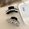 Elegant and Stylish Matte Hair Clip with Shimmering Rhinestones: Refined and Fashionable Hairpin for Women, High Quality