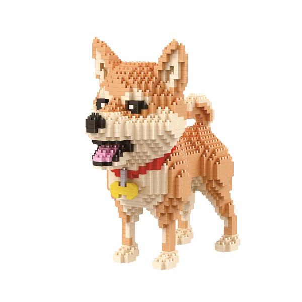 My Pet Nanoblock-Large Shiba Inu, Large Shiba Inu, популярные корейские игрушки