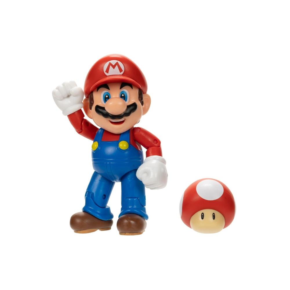 Коллекция фигурок Sanei Boeki Super Mario Figure Plus с супергрибом Mario FCP-001