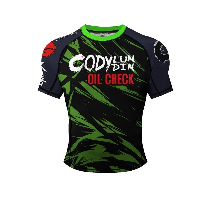 Красивые Мужские Компрессионные Футболки для Бега Спортивная Одежда Защита от Потертостей для Тренажерного Зала С Силиконовым Подолом Для Бокса Тренировок Джиу-Джитсу Bjj Спортивные Топы