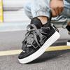 Harajuku Style Fashion Green Casual Sneakers for Men Дышащие кроссовки на платформе Мужские плоские дизайнерские кроссовки для мужчин basket homme