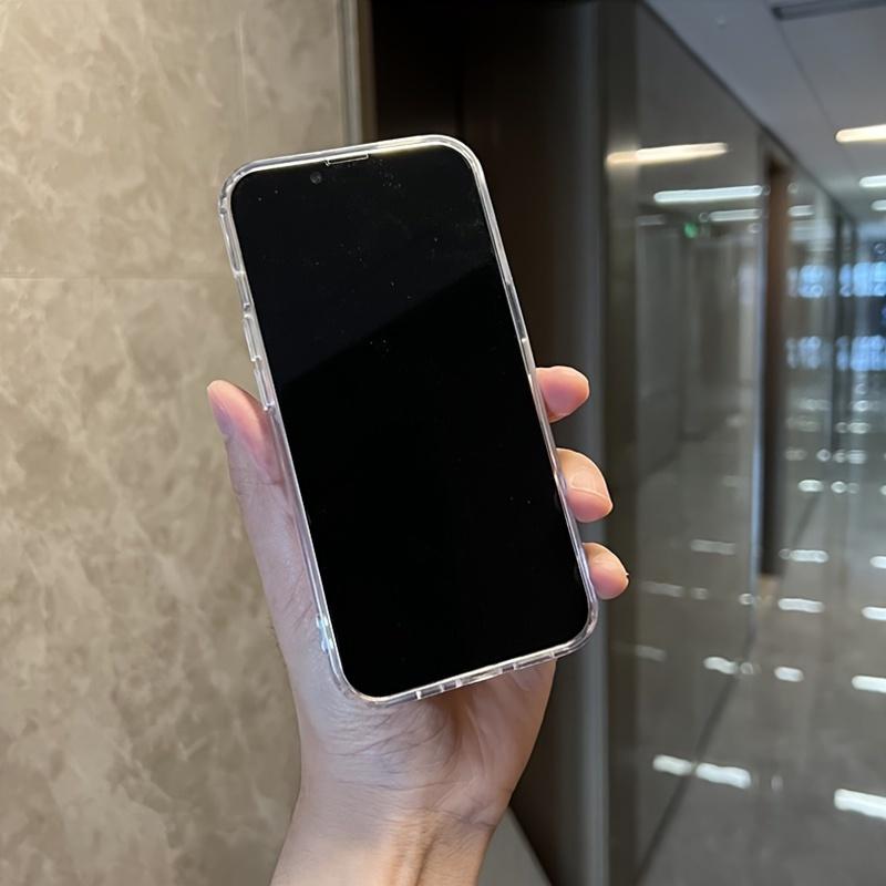 Кристально чистый жесткий акриловый чехол с беспроводной зарядкой и магнитным креплением, совместимый с iPhone 11 12 13 14 15 16 Pro Max 14 Plus