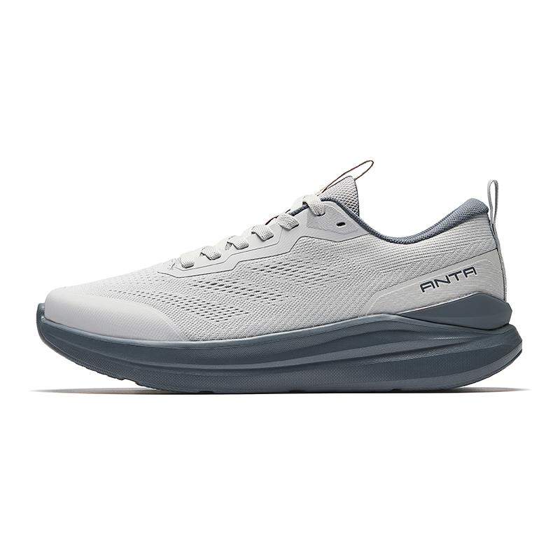 Anta Shunxing Lite Простые Универсальные Амортизирующие Дышащие Легкие Кроссовки с Низким Верхом для Тренировок Мужские Тренировочные Кроссовки Серые 112537713-2