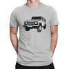 Мужские футболки BW Classic Defender 110 Land Rover Внедорожник Хлопковая одежда Повседневные футболки с коротким рукавом и круглым вырезом Идея для подарка Футболки