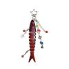 Bionic Design Artificial Fish Pendant High-precision Fish Bait Lanyard  Jewelry Gift