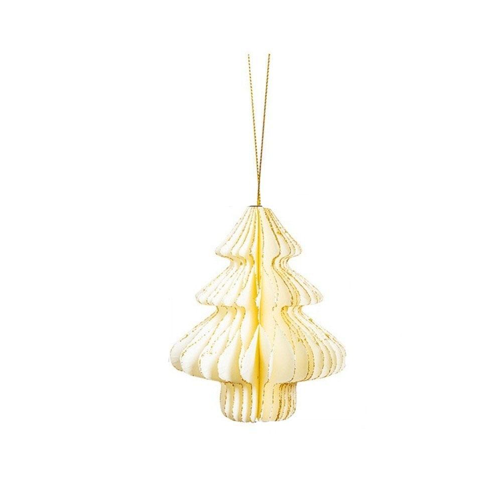Solid Color Christmas Tree Pendant Hanging Christmas Tree Decoration Birthday