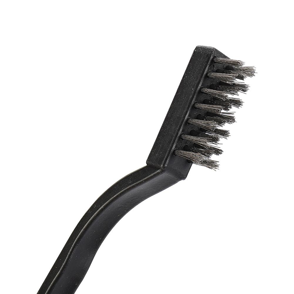 6pcs Stainless Steel Wire Brushes for Removing Rust and Cleaning Metal Surfaces in Machinery and Industrial Equipment