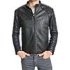 Men's Genuine Lambskin Black Leather Jacket Stylish Motorcycle Bomber Biker Outerwear MJ 188
