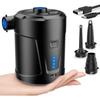 Electric Air Pump 5200mAh Air Compressor Inflator Portable Deflator Wireless Inflatable Pump for Swimming Ring Air Cushions