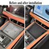 For BYD Sealion 7 2024 Wireless Charging Panel Silicone Mat Interior Dustproof Water Non-slip Mat Car Modification Accessories