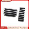 Чехлы на педали газового тормоза автомобиля из нержавеющей стали для Suzuki SX4 Aerio Ciaz Vitara S-Cross Splash Ignis Kizashi Sidekick