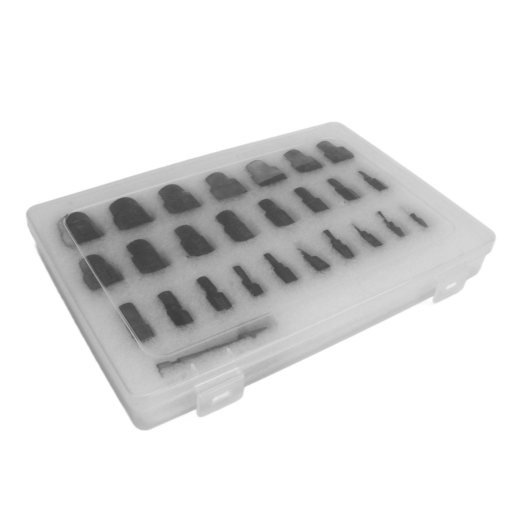 Набор из 25 поврежденных винтов, винт с шестигранной головкой и квадратным приводом из хромомолибденовой стали 38 дюймов