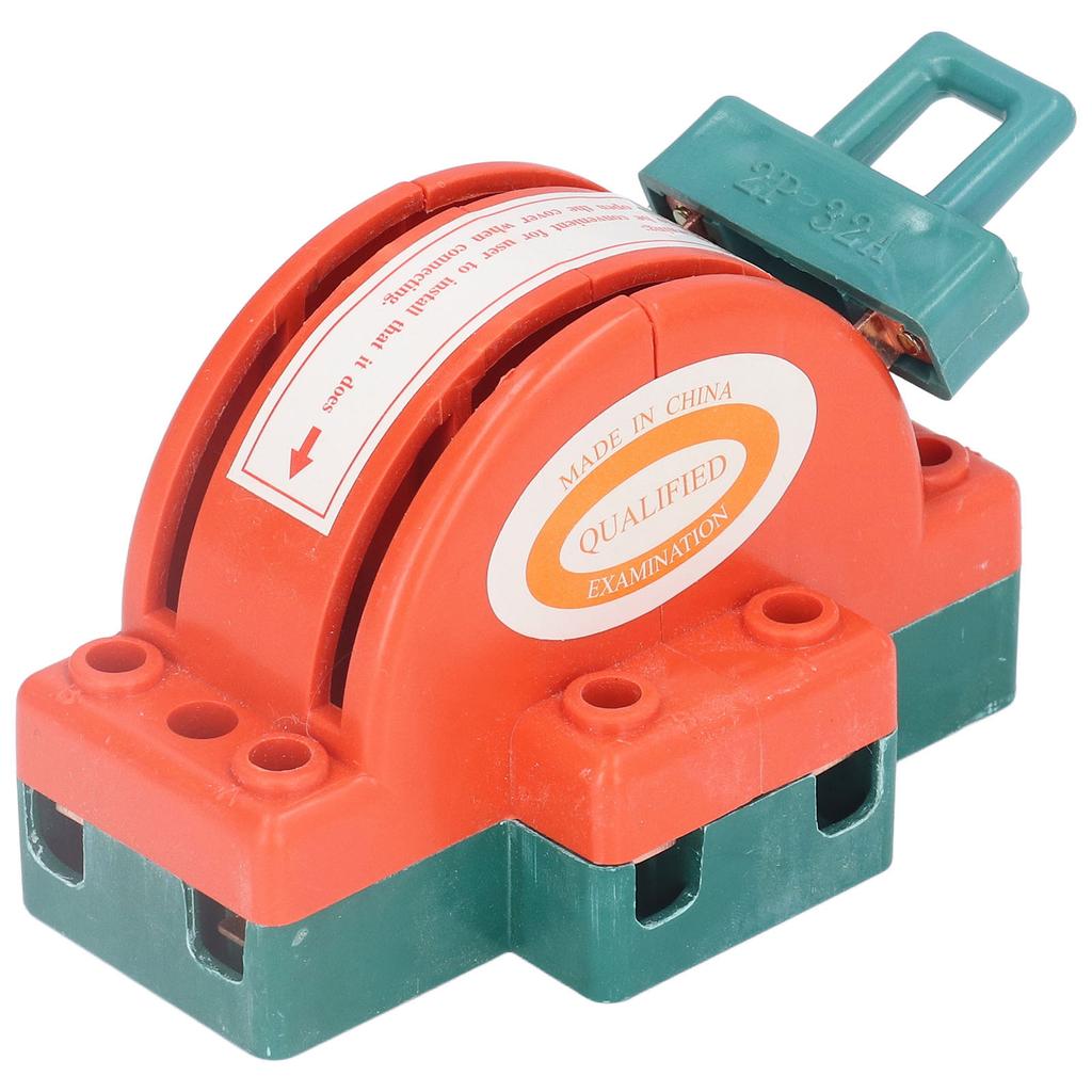 Рубильник 32A 2-полюсный двухпозиционный с надежным соединением, высокая производительность, рубильник для бытовой техники