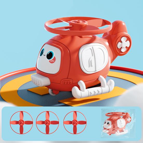 Airplane Baby Boy Interactive Parent-Child Game Indoor Outdoor Airplane Bamboo Dragonfly Cartoon