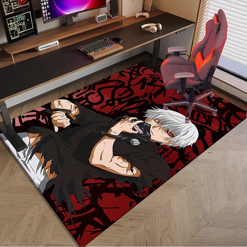 Tokyo anime Artwork Carpet, Chair Rug,Rug for Office Bedroom living rooms, Doormat decor Fan Gift Christmas Gift