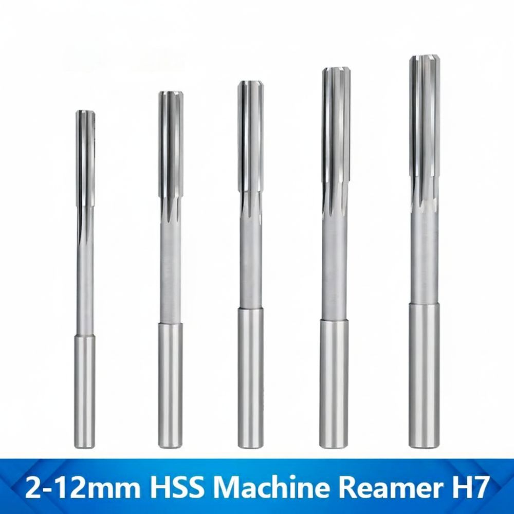 Shank Diameter Chucking Reamer Straight Flute Machining Tool Tool H7 Reamer Metal Machining