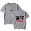 Spencer Barbosa Merch SLAY ERA Print Tshirt Unisex Fashion Funny Casual HipHop Style Short Sleeve Tee Streetwear
