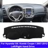 Для Hyundai I30 Kombi Coupe I 2007 2008 2009-2012 Крышка приборной панели автомобиля DashMat Ковер Накидка Защитный ковер Анти-УФ-защита от солнца