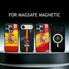 S-Испания Испанский Флаг Арт Чехол для Телефона Для iPhone17,16,15,14,13,12,11 Plus,Pro Max Магнитный Для Magsafe Беспроводная Зарядка