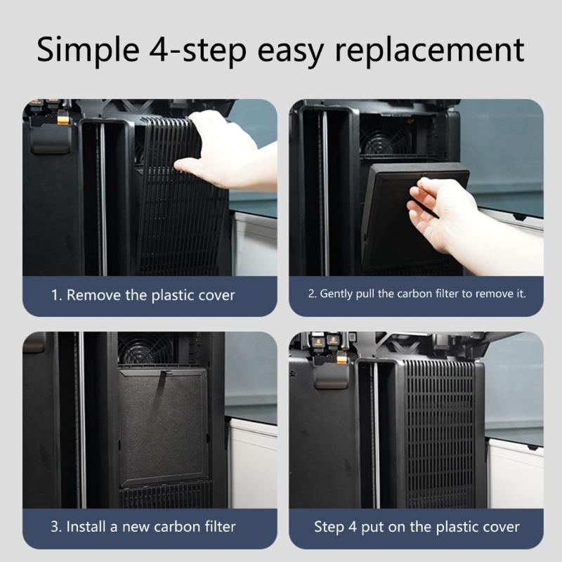 Фильтр очистки воздуха для 3D-принтера H2D с улучшенной адсорбцией активированным углем и легкой установкой