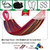 Outdoor Nylon Hammock with Accessories