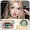 FUNSACHY 2pcs Natural Look Blue Eye Lenses Colored Contact Lenses for Eyes Eye Makeup Beauty Pupil Gray Eyes New Fashion Lens
