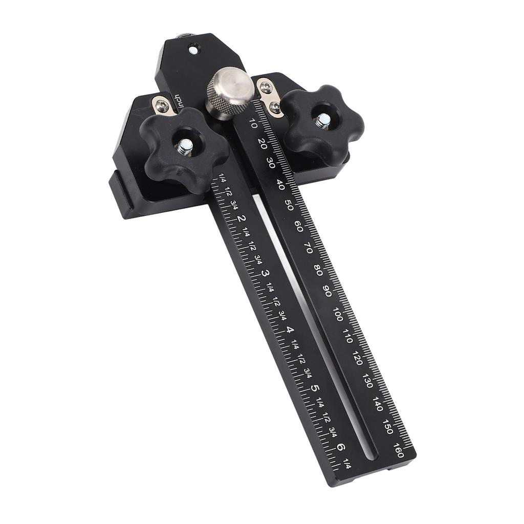 Thin Rip Jig Aluminum Alloy Table Saw Jig Guide for Accuracy Cutting Woodworking Accessories