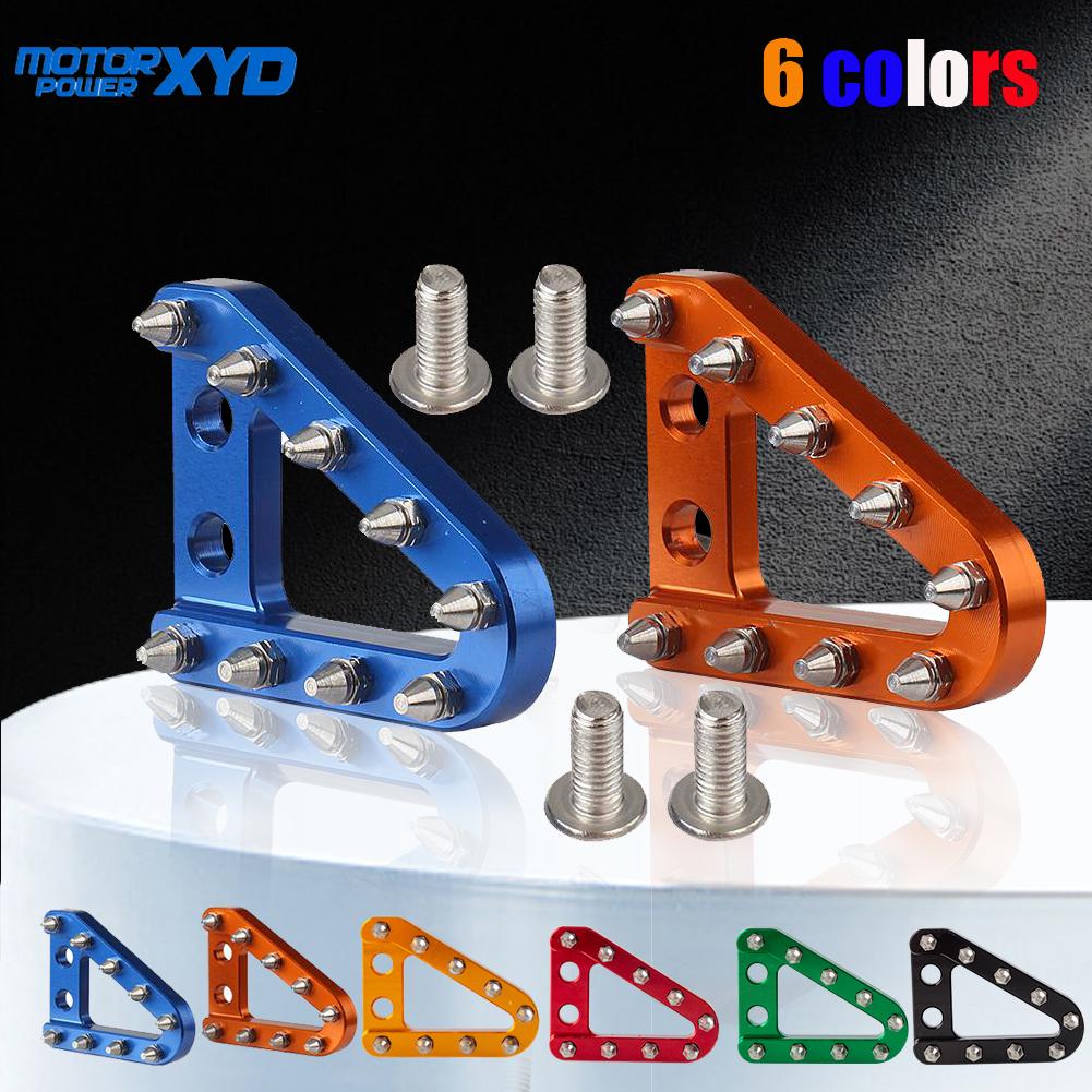 Motorcycle CNC Rear Brake Pedal Step Plate Tip For KTM SX SXF XC XCF XCW XCFW EXC EXCF For Husqvarna TC TE FC FE 125-530 2014