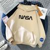 Горячая распродажа 2025 года. Новый модный тренд: худи с монограммой NASA и принтом космонавта. Повседневная толстовка. Высокое качество.