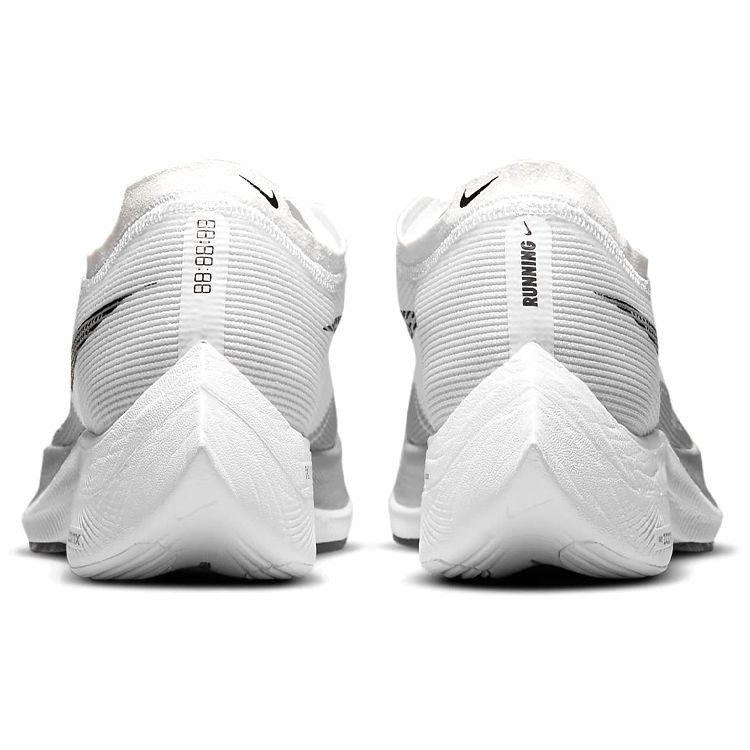 Nike ZoomX Vaporfly NEXT% 2 Белые серебристо-металлические женские кроссовки Черные CU4123-100